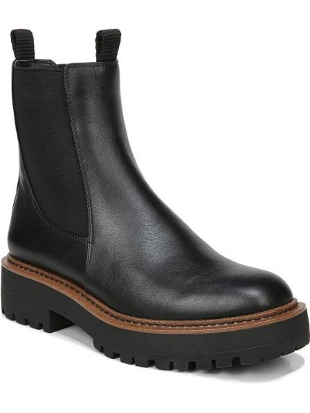 Sam Edelman Laguna Chelsea Boots in Black Leather